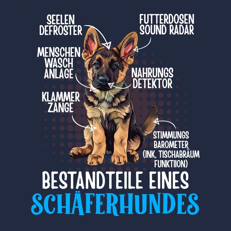 Deutscher Schäferhund BESTANDTEILE EINES