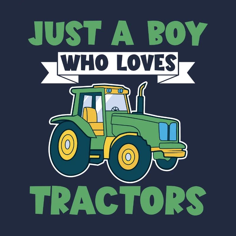 Traktorjunge Junger Bauer Traktorliebhaber