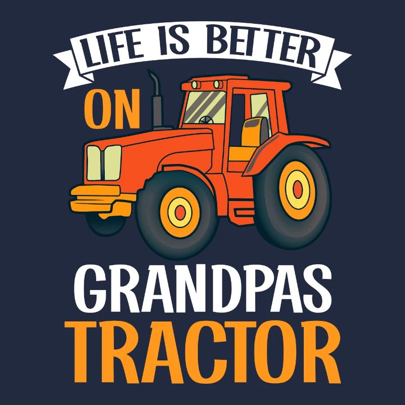 Traktorjunge Junger Bauer Traktorliebhaber