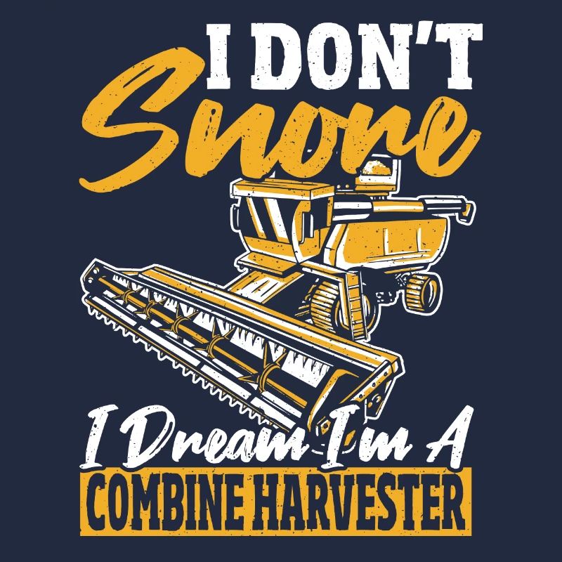 Moissonneuse-batteuse Harvest Harvest Moissonneuse-batteuse Driver Shirt