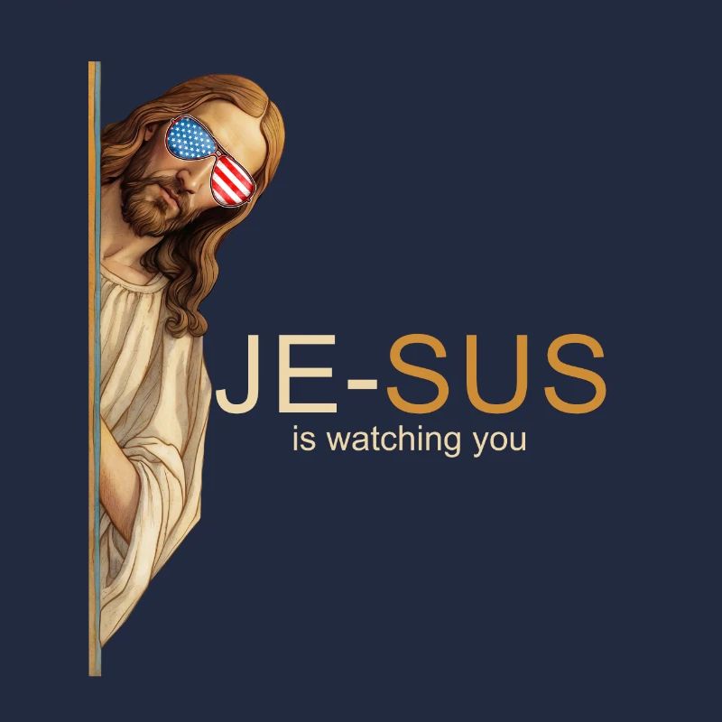 Style céleste de Jésus cool