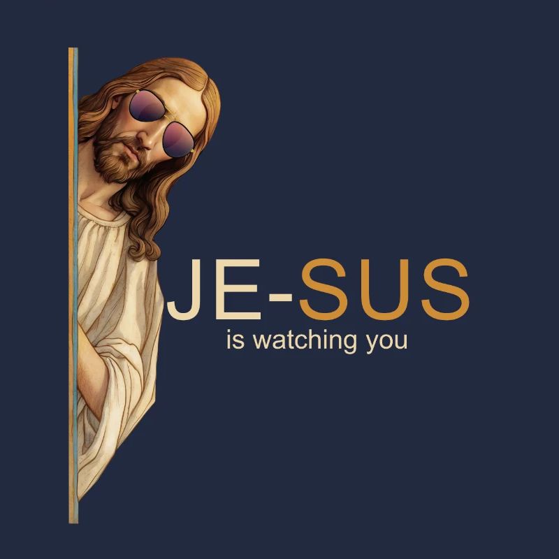 Style céleste de Jésus cool