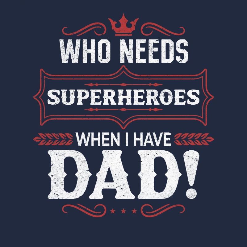 Superheld Papa Besser als jeder Comic-Held