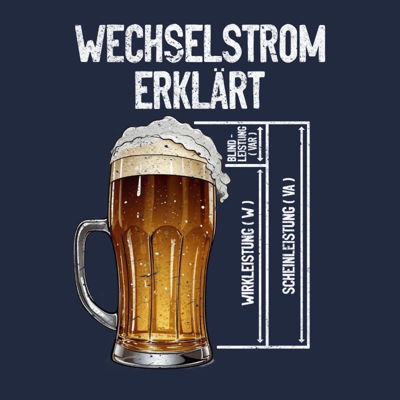 Wechselstrom erklärt Bier Elektriker Technik