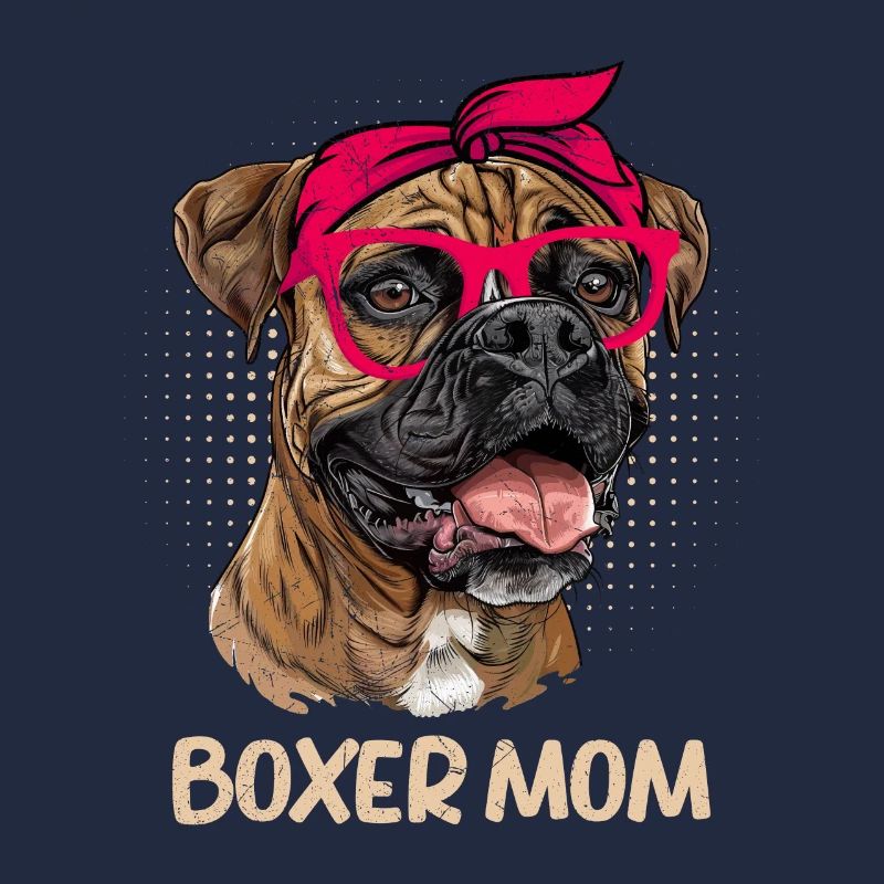 BOXER MAMA Deutscher Boxer Hundemama Boxer