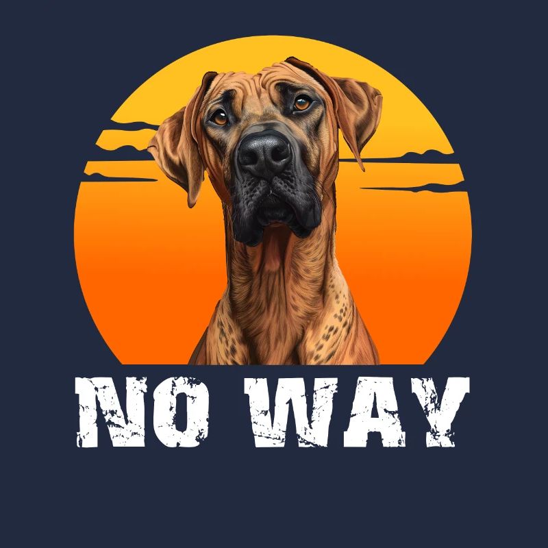 Rhodesian Ridgeback Stubbornly NO! Ridgeback Funny