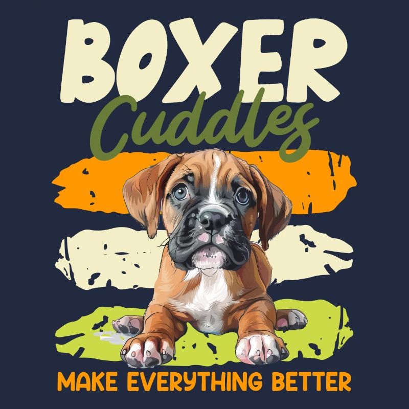 German Boxer CUDDLING BETTER WITH A BOXER