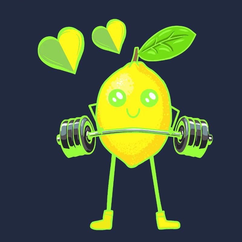 Lemon Weight Exercise Weight GYM Exercise Muscles