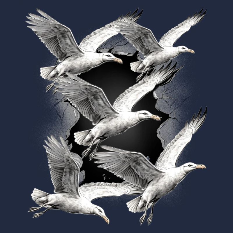 Möwen Möwe Maritim Seevögel