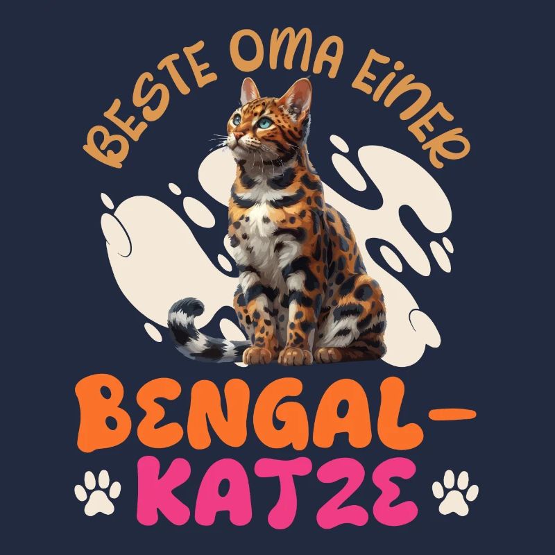 Mamie de chat MEILLEURE GRAND-MÈRE D’UN PROPRIÉTAIRE DE CHAT BENGAL