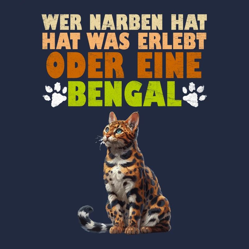 Bengalkatze WER NARBEN HAT HAT WAS ERLEBT ODER
