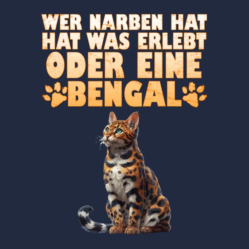 Bengalkatze WER NARBEN HAT HAT WAS ERLEBT ODER