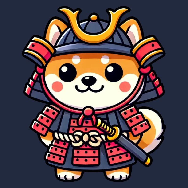 Samurai Shiba Inu