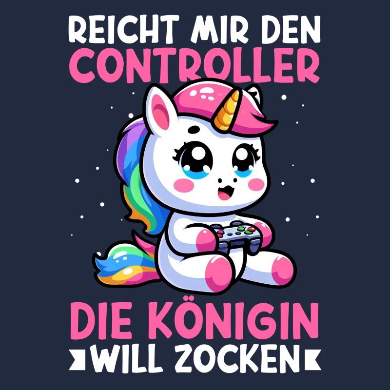 Reicht mir den Controller die Königin will zocken