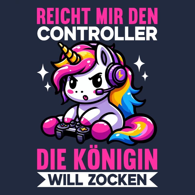 Reicht mir den Controller die Königin will zocken