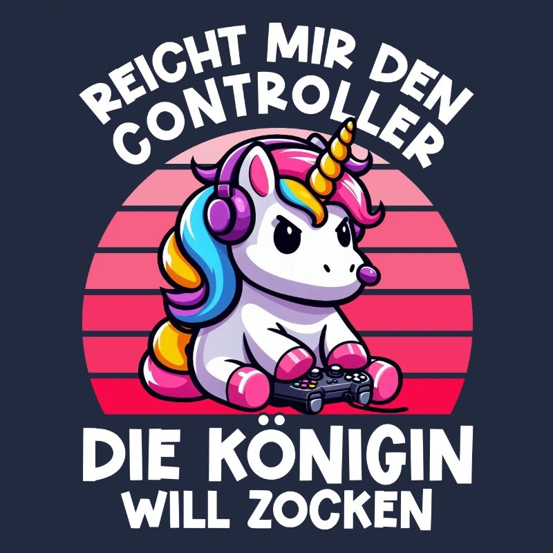 Reicht mir den Controller die Königin will zocken
