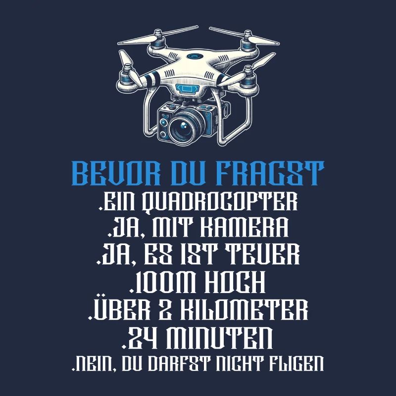 Drone Pilot Quadcopter Flying Quadcopter