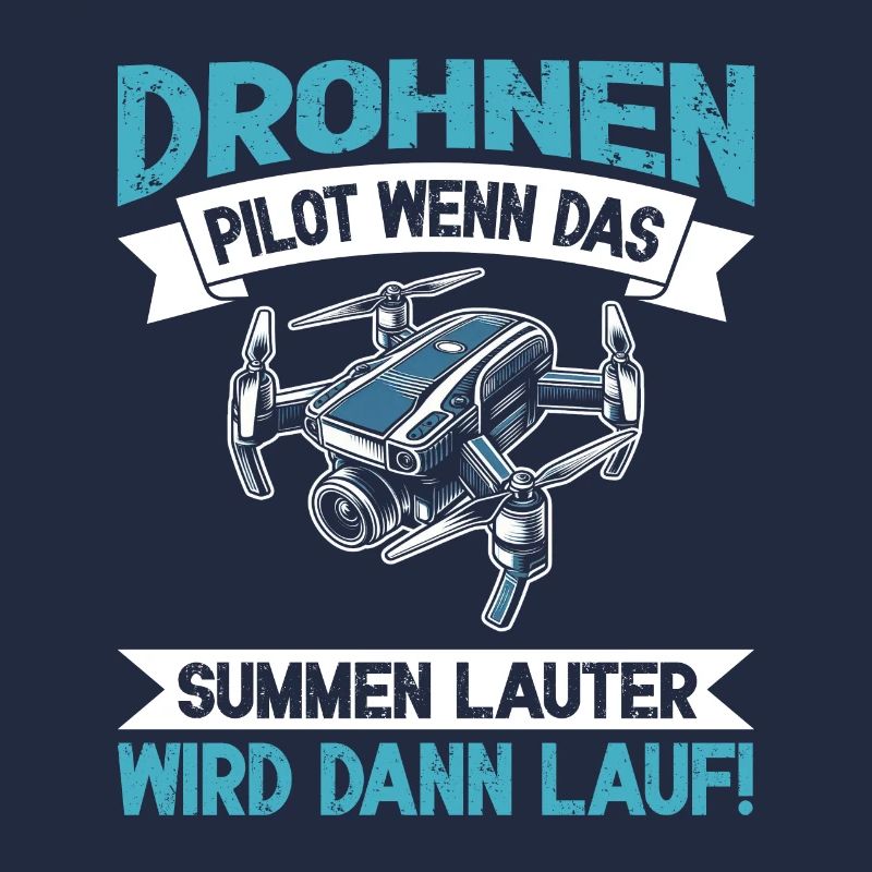 Drone Pilot Quadcopter Flying Quadcopter