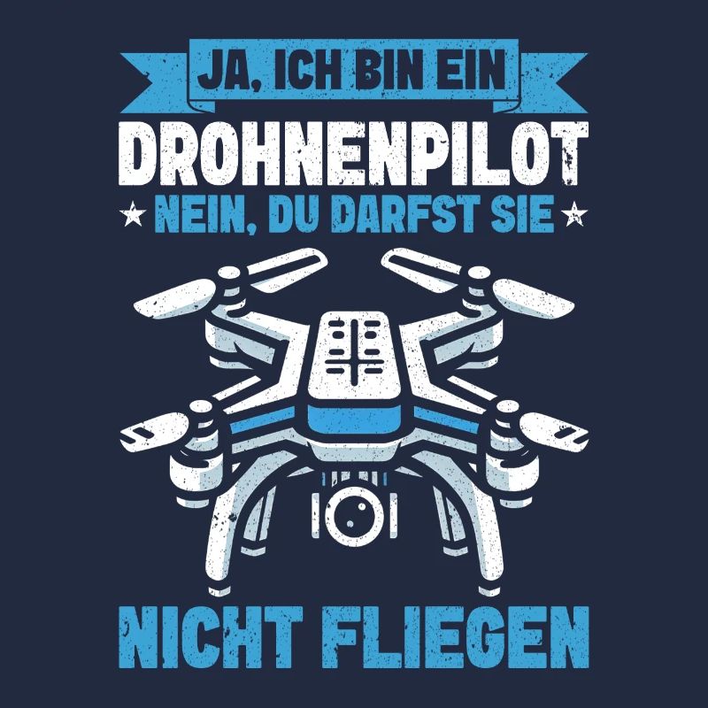 Drone Pilot Quadcopter Flying Quadcopter