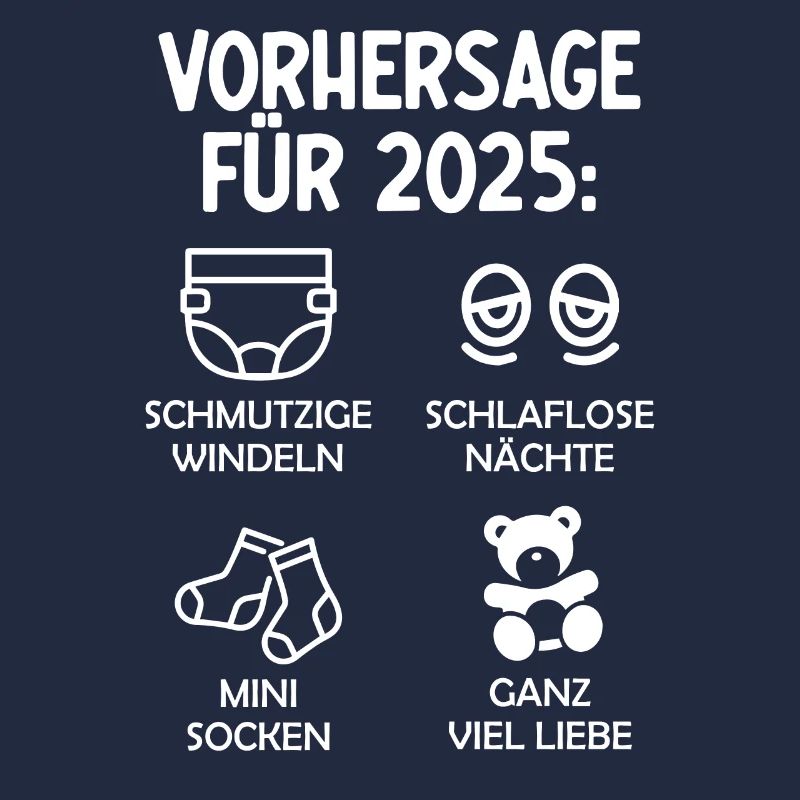 Werdende Eltern Vorhersage für 2025 Werdender Papa
