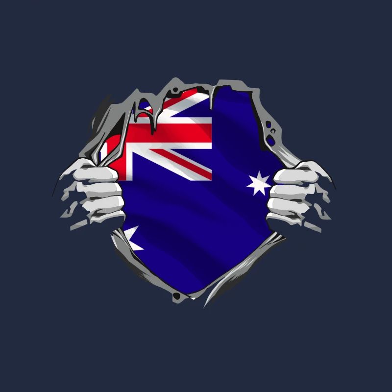 Le drapeau australien dévoile sa fierté
