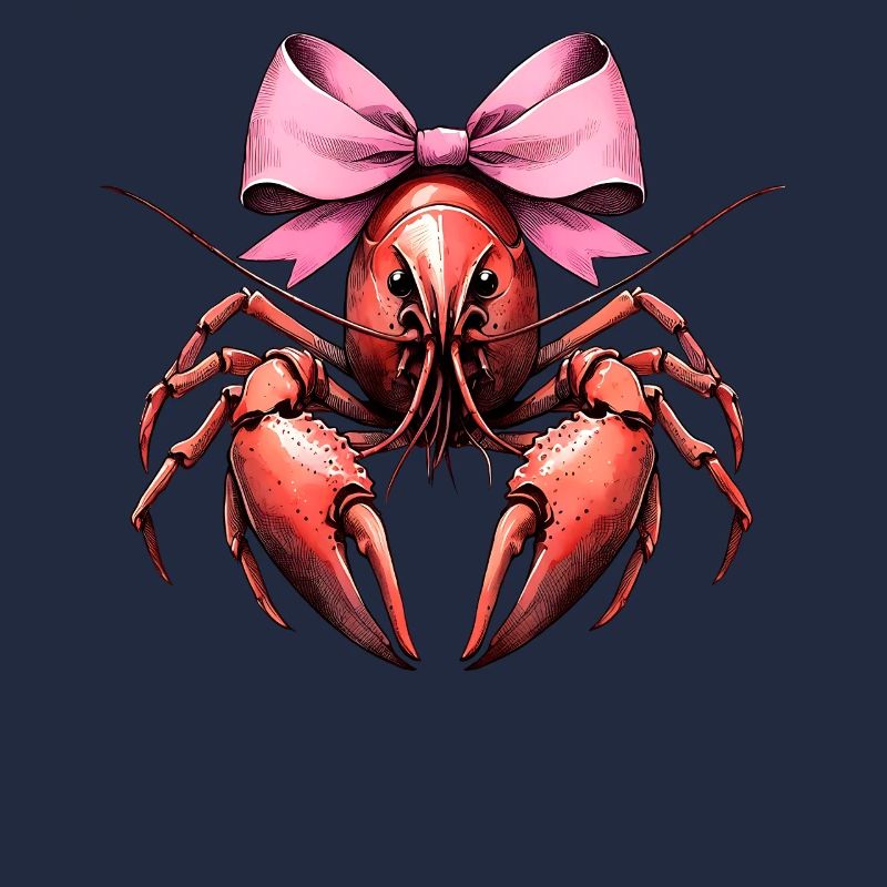 Coquette Bogen Langusten Flusskrebs Muttertag Rosa