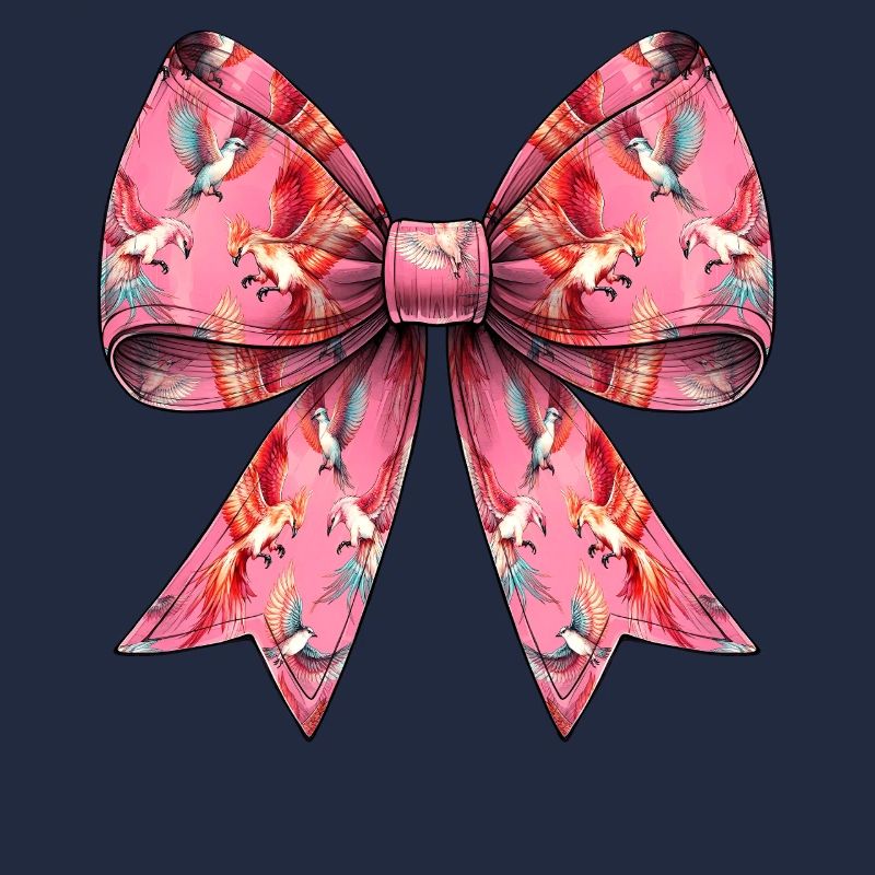 Coquette Bow Phoenix Muster Mythical Eagle Mädchen