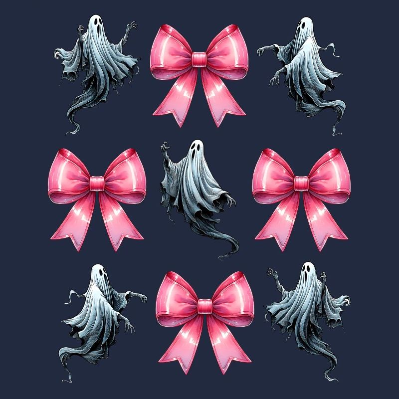 Noeud Coquet Ghost Ghost Spooky