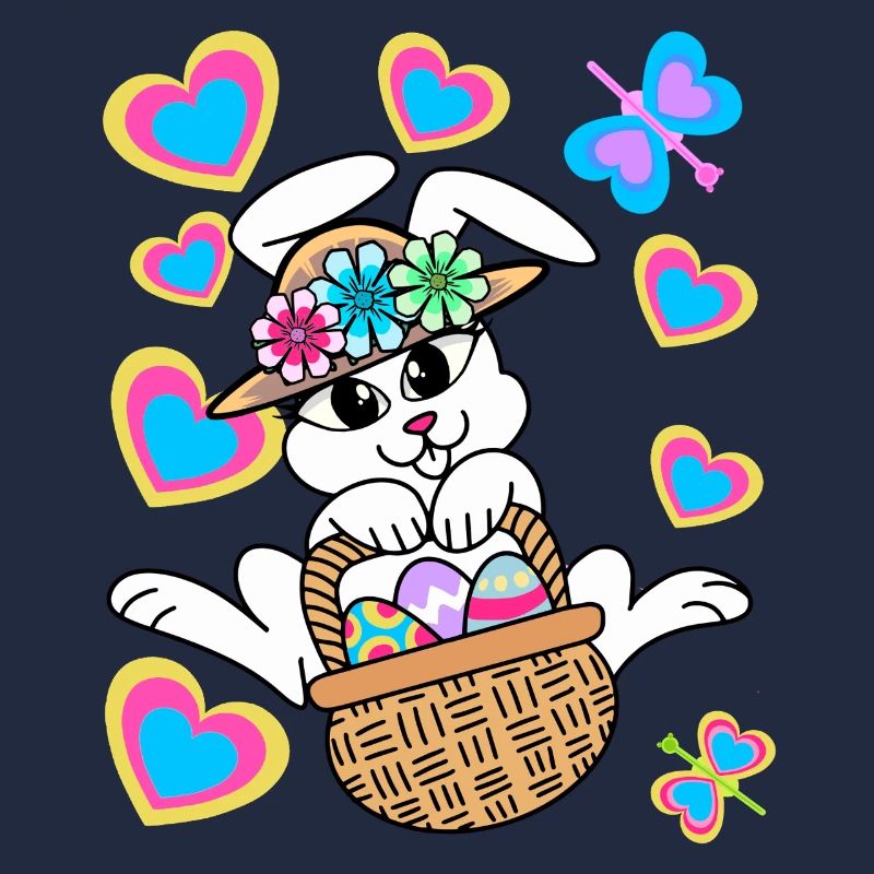 Easter Bunny Easter Bunny Eggs Easter Eggs Easter