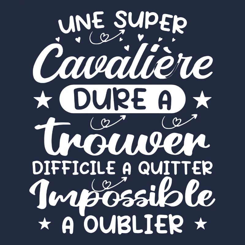 Une Super Cavalière - Cadeau cavalière