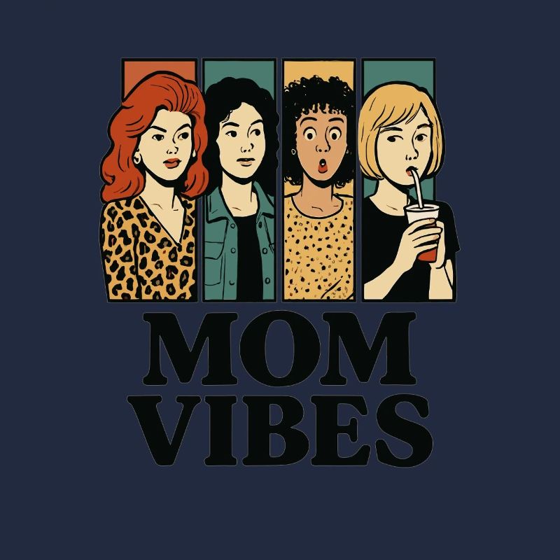 Mama Vibes – Style BD Rétro