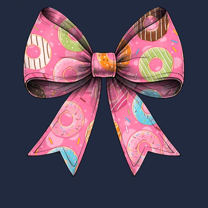 Coquette Bow Donuts Donuts Sprinkles Pattern