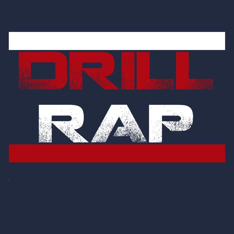 Drill Rap belle chemise d’équipe comme cadeau