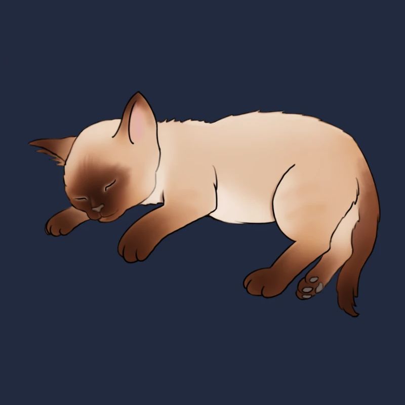 Chat dormant, Chat Siam