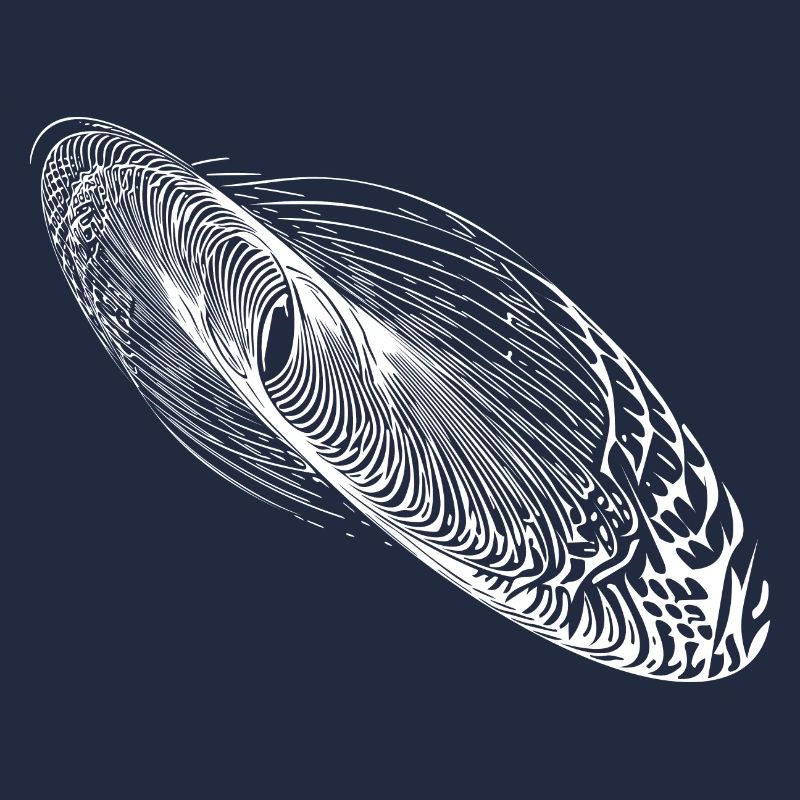 Abstract oscillation shape ellipse