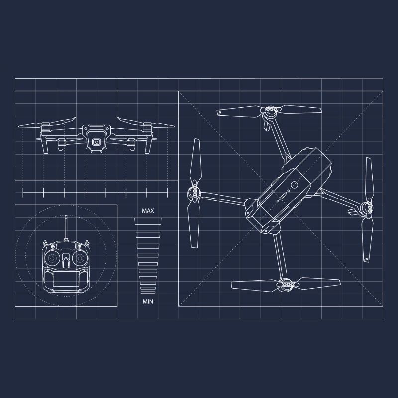 Drone Builder drone Pilot quadcopter cadeau