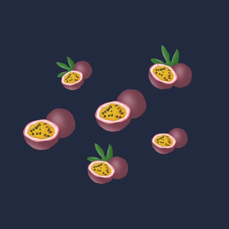 Passion fruit pattern