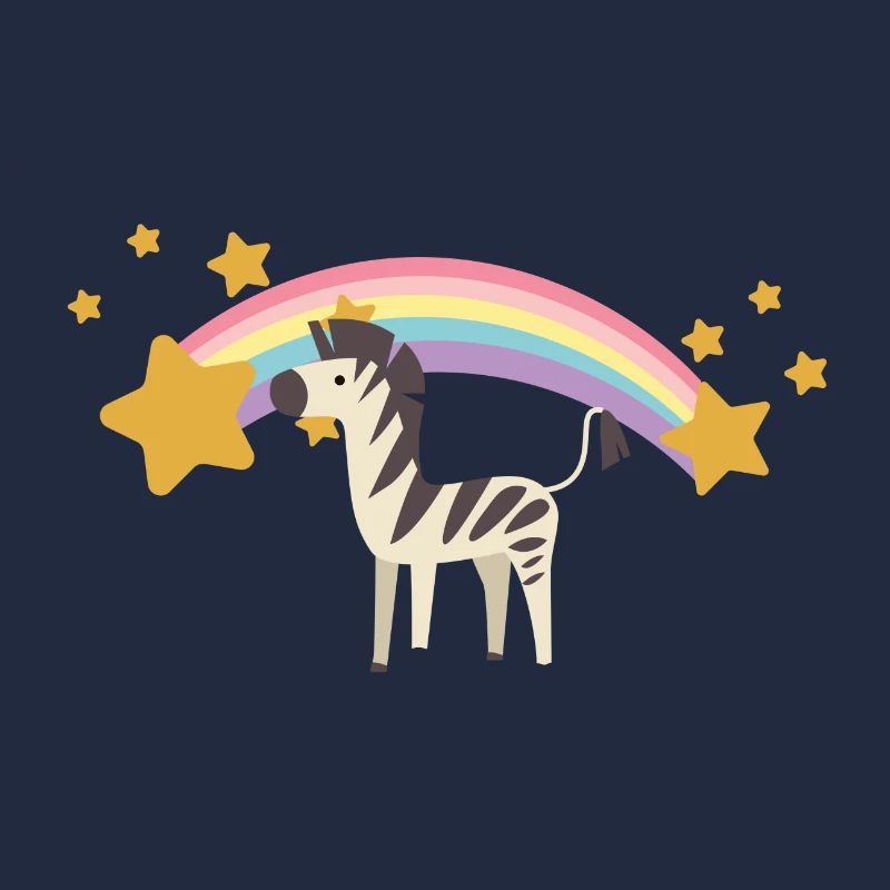 Regenbogen Zebra