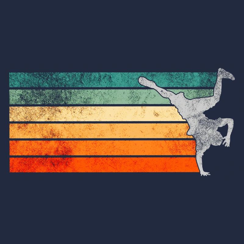 Retro Breakdance Breakdancer