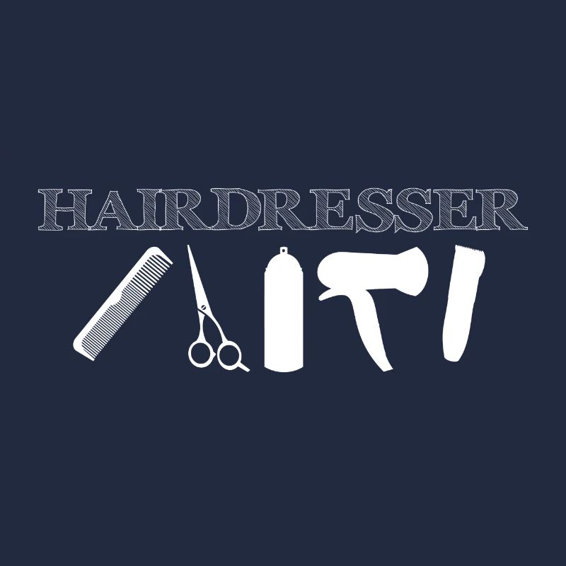 Coiffeurs Armes Coiffeur Barbier Profession