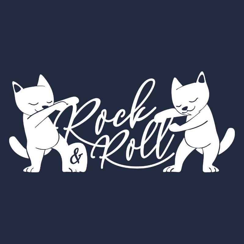 Chat rock roll danse chat