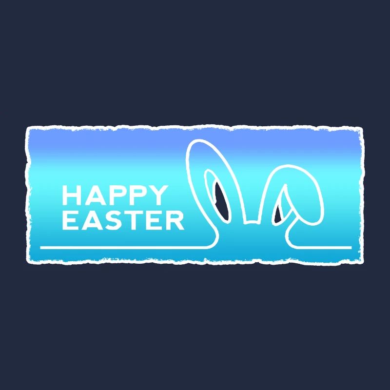 Joyeuses Pâques avec le lapin de Pâques