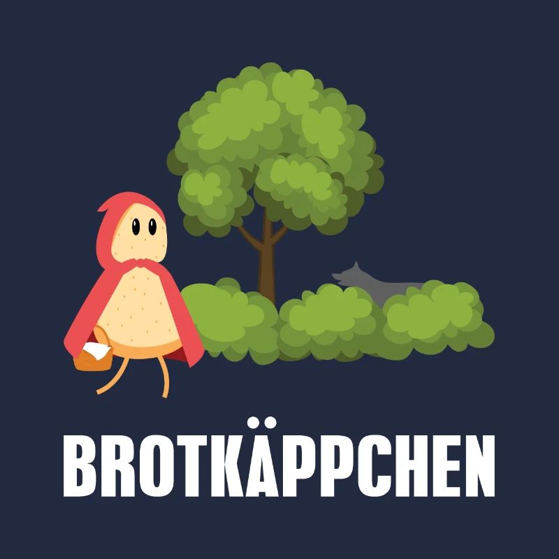 Brotkäppchen - Rotkäppchen Wolf Oma Märchen