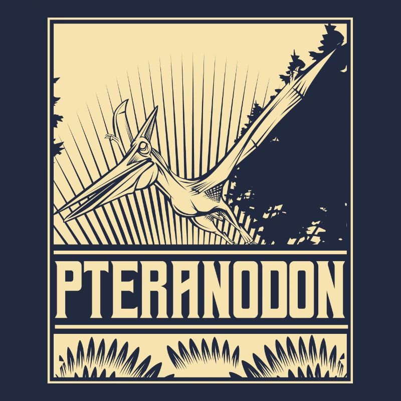 Pteranodon ptérodactyle volant dino dinosaure