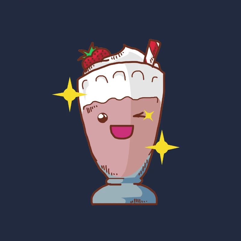 Milchshake Erdbeershake Erdbeermilchshake Shake