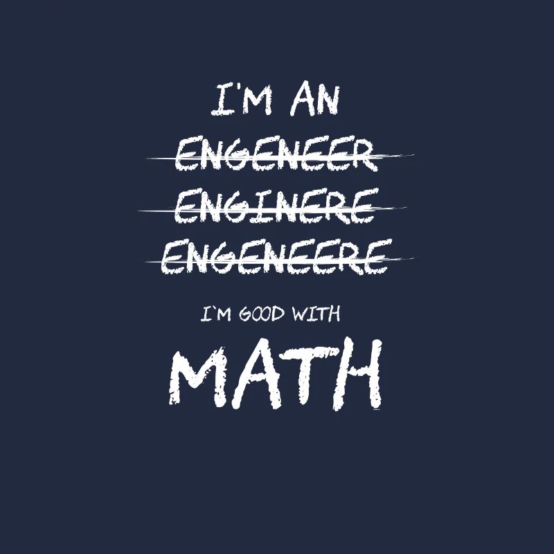 Je suis bon avec Math Engineer Science Nerd Gift
