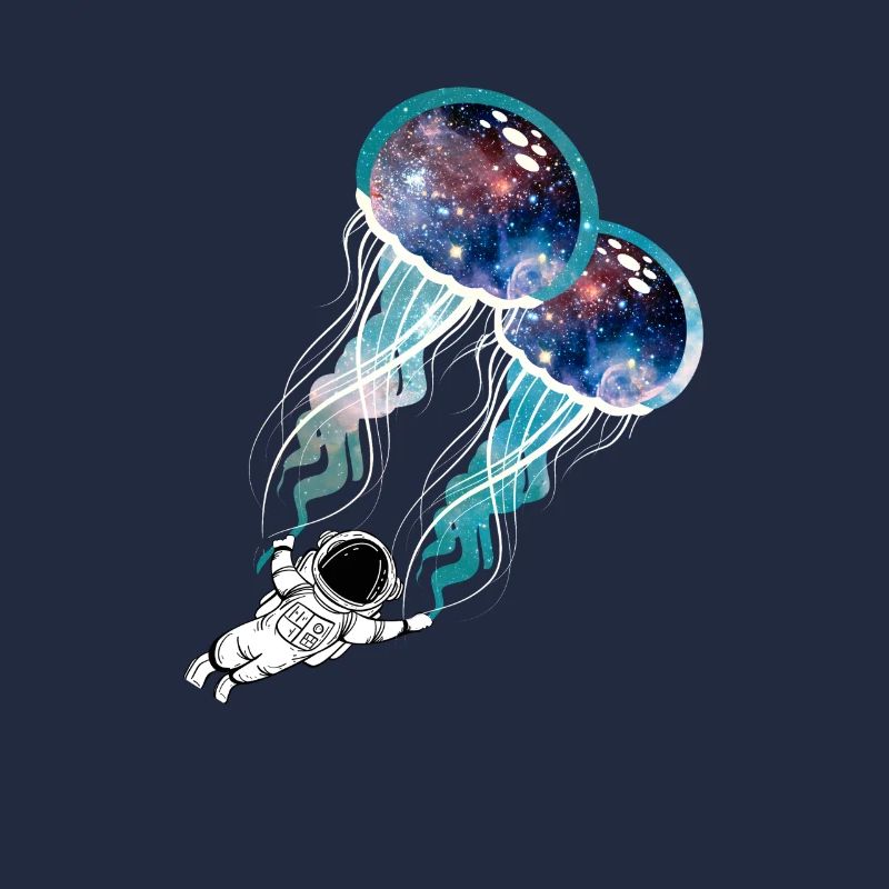 Nébuleuse Galaxie Astronaute De l’espace Extra-atmosphérique Méduses