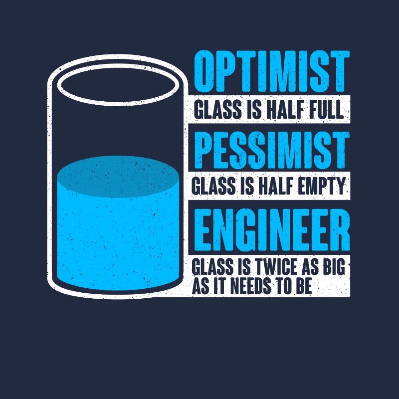 Optimist Pessimist Engineer