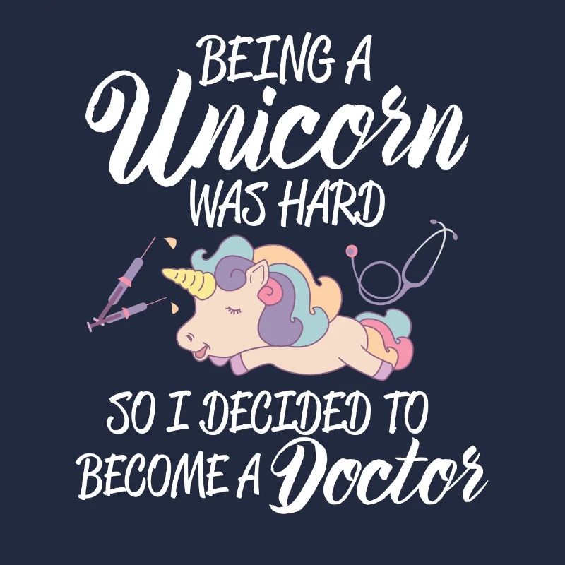 Einhorn Doktor Ein Einhorn zu sein ist schwer, also ich