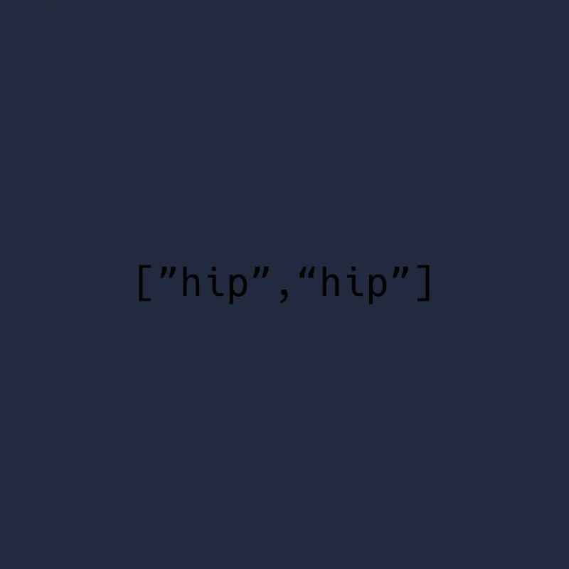 Hip Hip Hooray Programmier-Array
